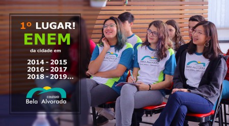 1° lugar no Enem 2019!